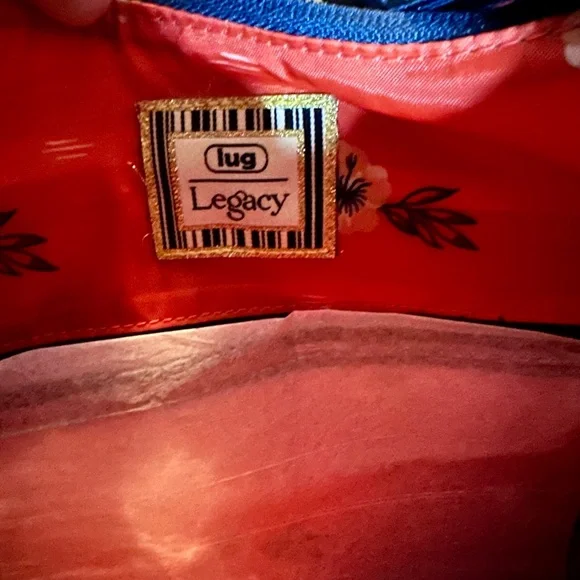 Lug Legacy Collection Camper Crossbody Bag in Aloha Navy - Picture 8 of 8